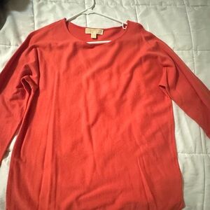 Michael Kors Vibrant Coral Top